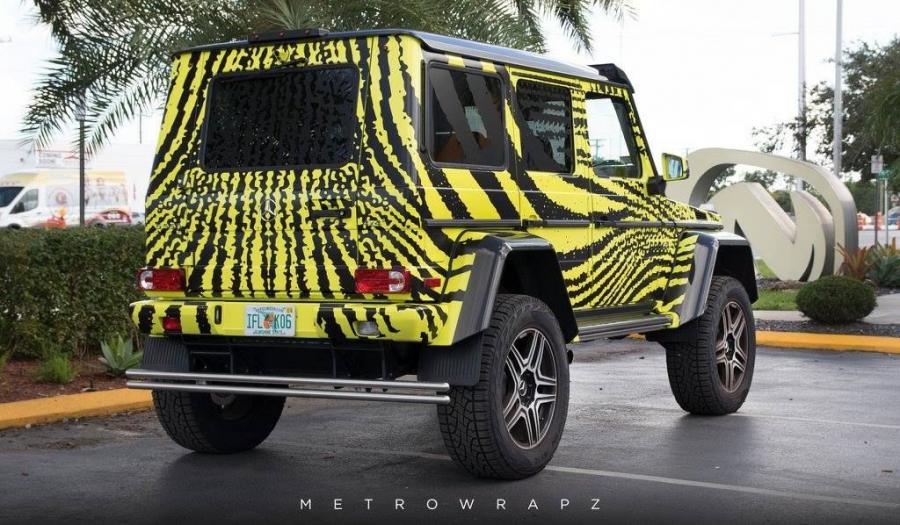  Mercedes-Benz G550 4x4&sup2; by MetroWrapz 2017 года  (фото 7 из 8)